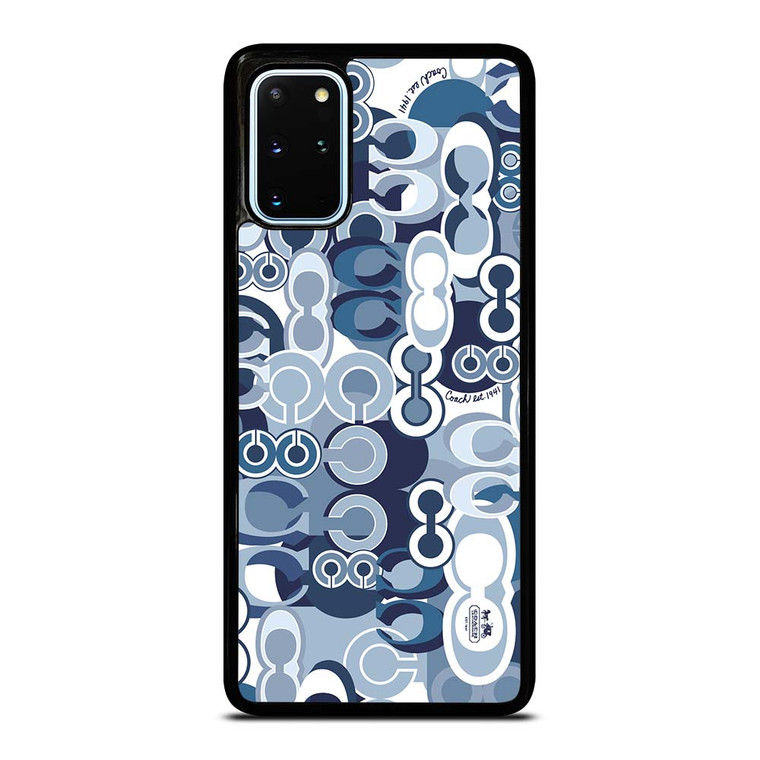 COACH NEW YORK BLUE Samsung Galaxy S20 Plus Case Cover