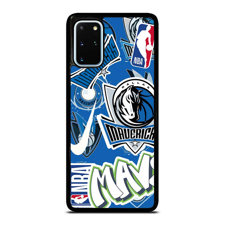 DALLAS MAVERICKS NBA STICKER BOMB Samsung Galaxy S20 Plus Case Cover