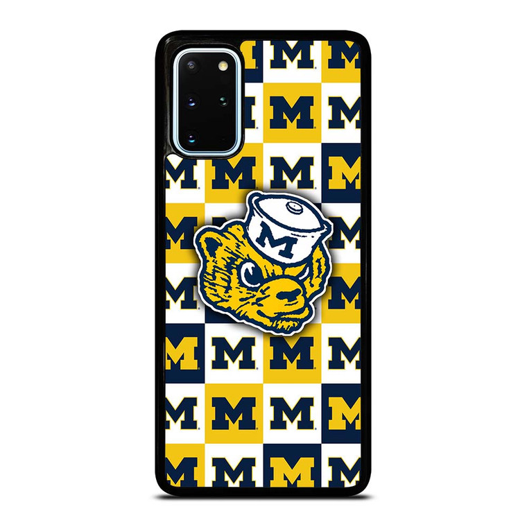 FOOTBALL MASCOT MICHIGAN WOLVERINES Samsung Galaxy S20 Plus Case Cover