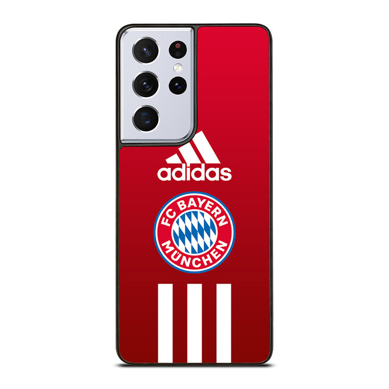 BAYERN MUNCHEN FC ADIDAS STRIPES Samsung Galaxy S21 Ultra Case Cover