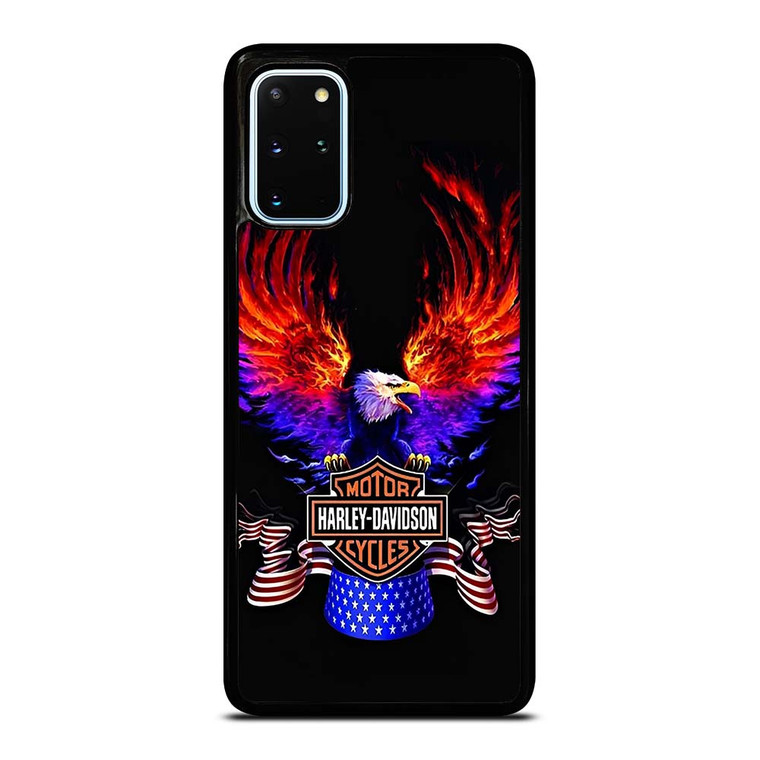 HARLEY DAVIDSON FLAME SWING Samsung Galaxy S20 Plus Case Cover