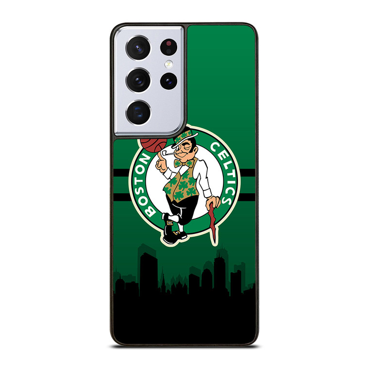 BOSTON CELTICS NBA SKYLINE Samsung Galaxy S21 Ultra Case Cover