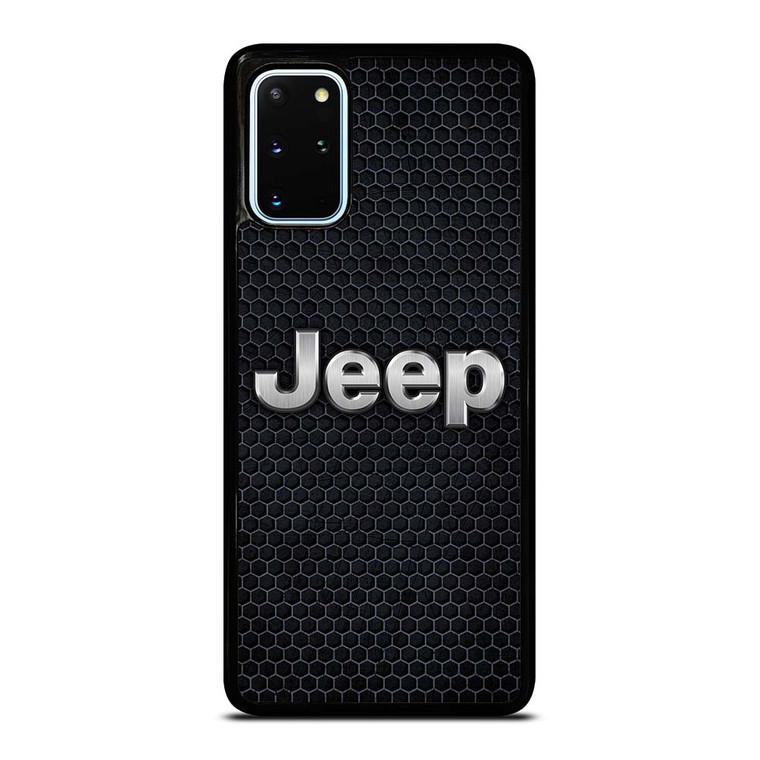 JEEP BLACK METAL LOGO Samsung Galaxy S20 Plus Case Cover