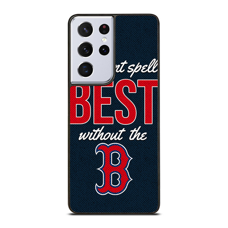 BOSTON RED SOX MLB BASEBALL BANTER FANS Samsung Galaxy S21 Ultra Case Cover