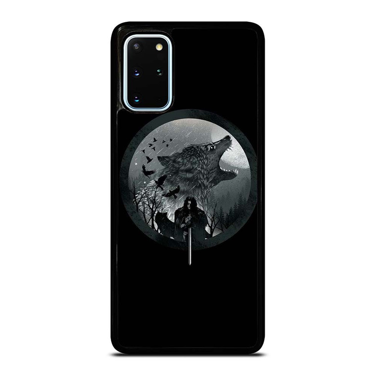 JON SNOW WOLF Samsung Galaxy S20 Plus Case Cover