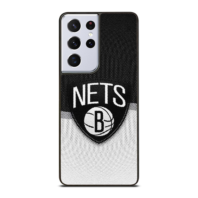 BROOKLYN NETS NBA BASKETBALL LOGO 2 Samsung Galaxy S21 Ultra Case Cover