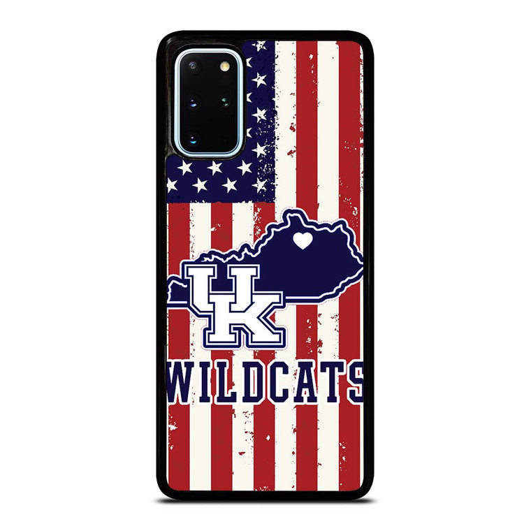 KENTUCKY WILDCATS AMERICAN FLAG Samsung Galaxy S20 Plus Case Cover KENTUCKY WILDCATS AMERICAN FLAG Samsung Galaxy S20 Plus Case Cover
