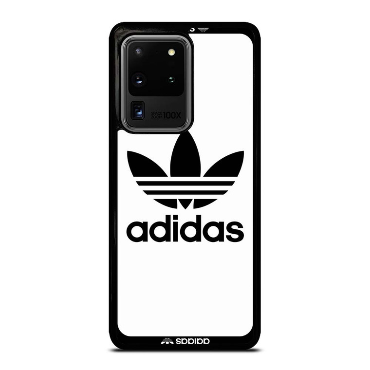 ADIDAS TREFOIL ROUND WHITE Samsung Galaxy S20 Ultra Case Cover ADIDAS TREFOIL ROUND WHITE Samsung Galaxy S20 Ultra Case Cover