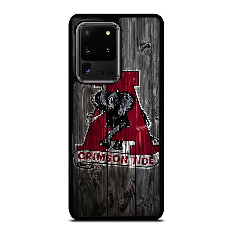 ALABAMA CRIMSON TIDE WOODEN ICON Samsung Galaxy S20 Ultra Case Cover ALABAMA CRIMSON TIDE WOODEN ICON Samsung Galaxy S20 Ultra Case Cover