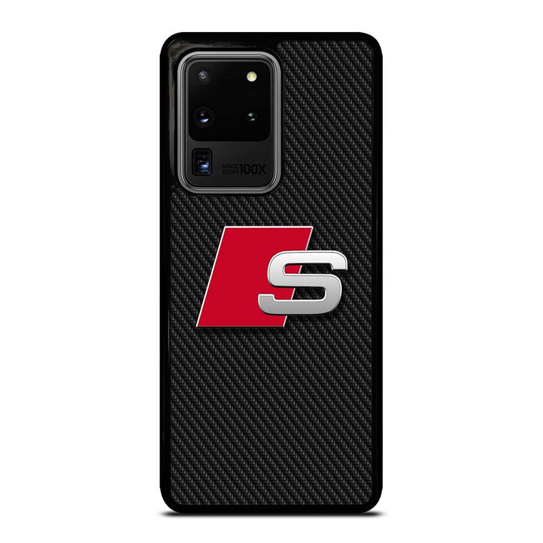 AUDI S CARBON LOGO Samsung Galaxy S20 Ultra Case Cover AUDI S CARBON LOGO Samsung Galaxy S20 Ultra Case Cover