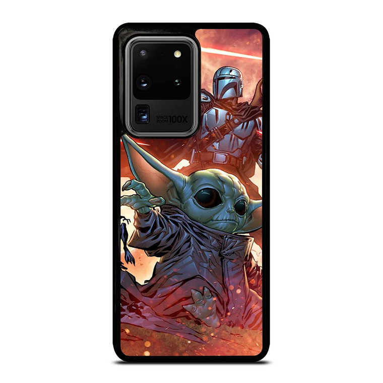 BABY YODA AND THE MANDALORIAN STAR WARS Samsung Galaxy S20 Ultra Case Cover