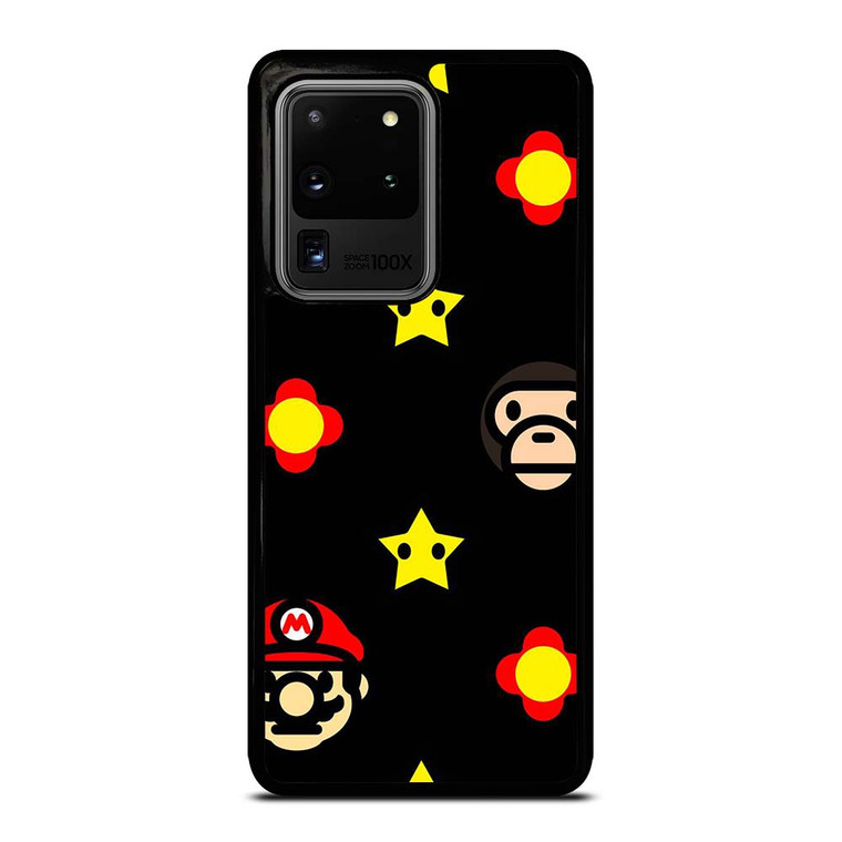BATHING APE BAPE MARIO BROS Samsung Galaxy S20 Ultra Case Cover BATHING APE BAPE MARIO BROS Samsung Galaxy S20 Ultra Case Cover