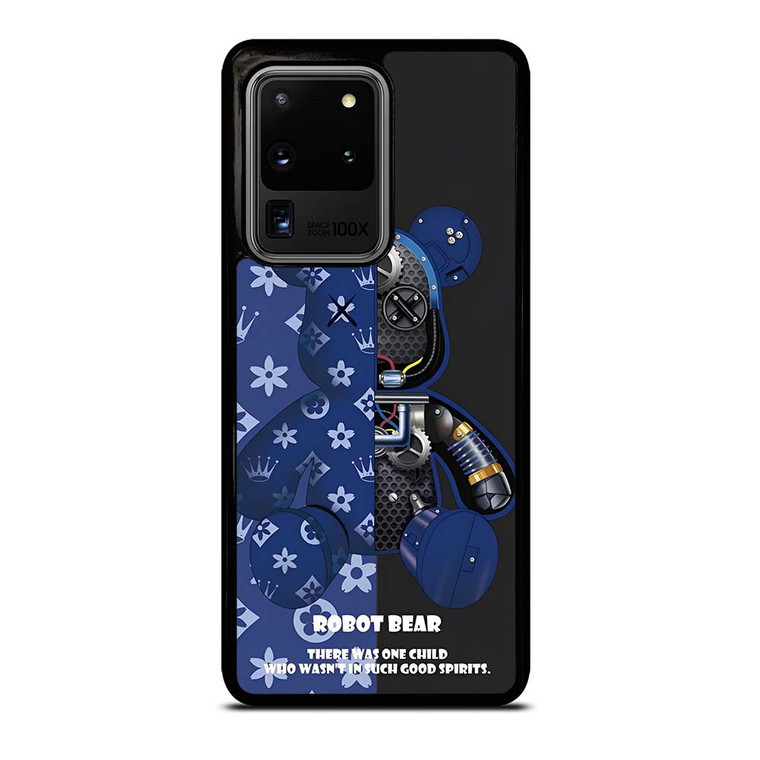 BEAR BRICK KAWS ROBOT BLUE Samsung Galaxy S20 Ultra Case Cover BEAR BRICK KAWS ROBOT BLUE Samsung Galaxy S20 Ultra Case Cover