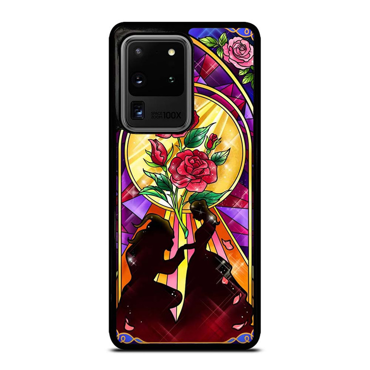 BEAUTY AND THE BEAST ROSE FLAWER Samsung Galaxy S20 Ultra Case Cover