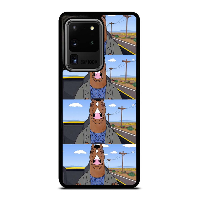 BOJACK HORSEMAN FACE COLLAGE Samsung Galaxy S20 Ultra Case Cover