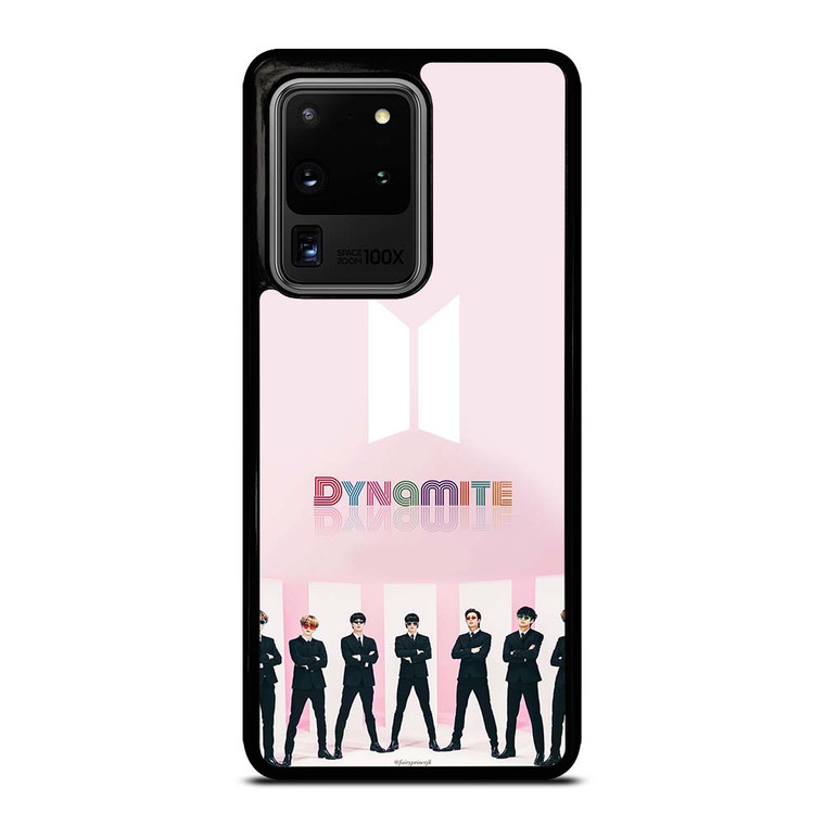 BTS DYNAMITE PINK Samsung Galaxy S20 Ultra Case Cover