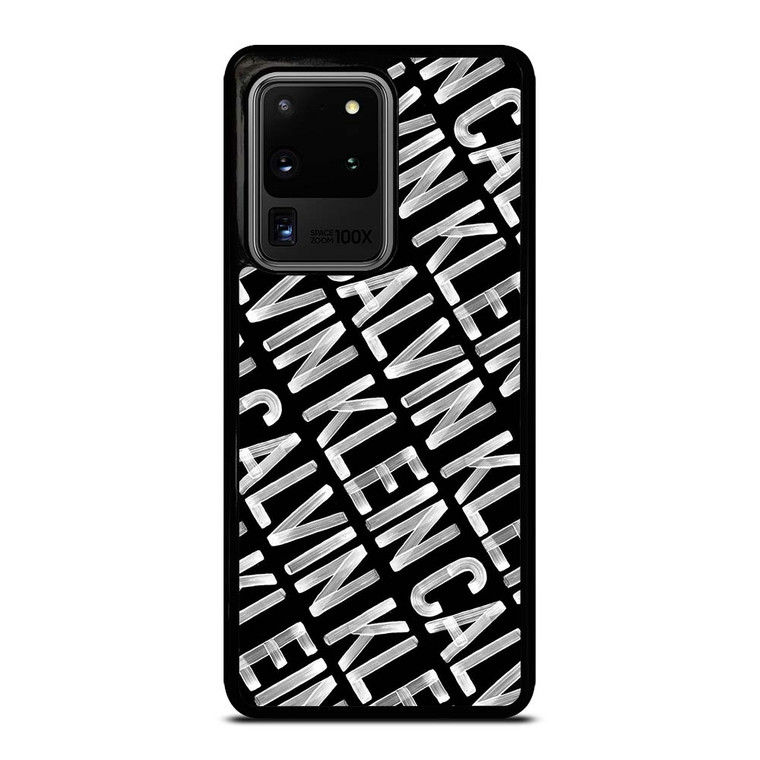 CALVIN KLEIN LOGO PATTERN Samsung Galaxy S20 Ultra Case Cover