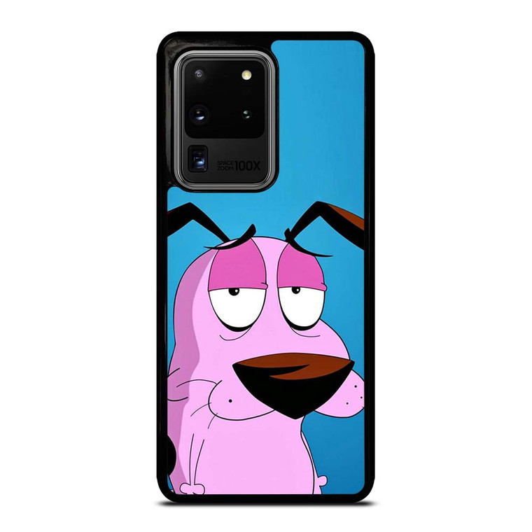 CARTOON COURAGE THE COWARDLY DOG Samsung Galaxy S20 Ultra Case Cover