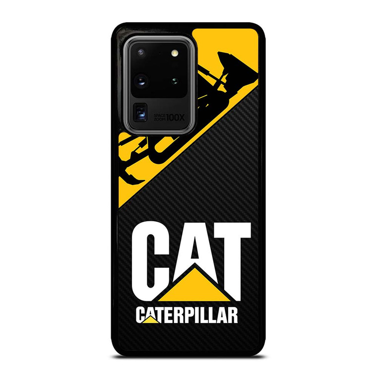 CATERPILLAR CAT BULLDOZER CARBON Samsung Galaxy S20 Ultra Case Cover CATERPILLAR CAT BULLDOZER CARBON Samsung Galaxy S20 Ultra Case Cover