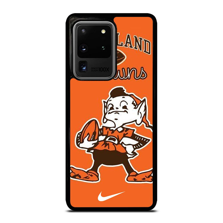 CLEVELAND BROWNS FOOTBALL MASCOT Samsung Galaxy S20 Ultra Case Cover