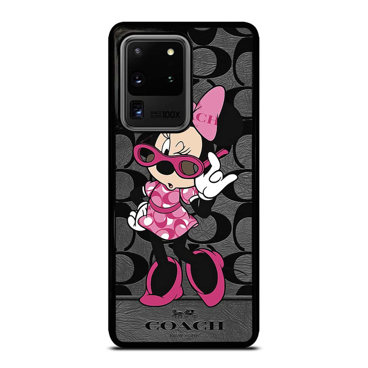 COACH MINNIE MOUSE CUTE Samsung Galaxy S20 Ultra Case Cover