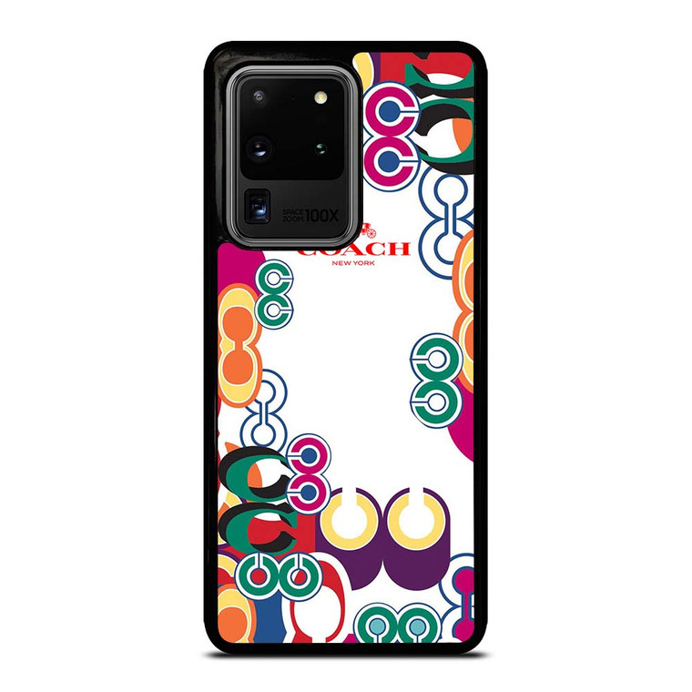 COACH NEW YORK COLOR Samsung Galaxy S20 Ultra Case Cover