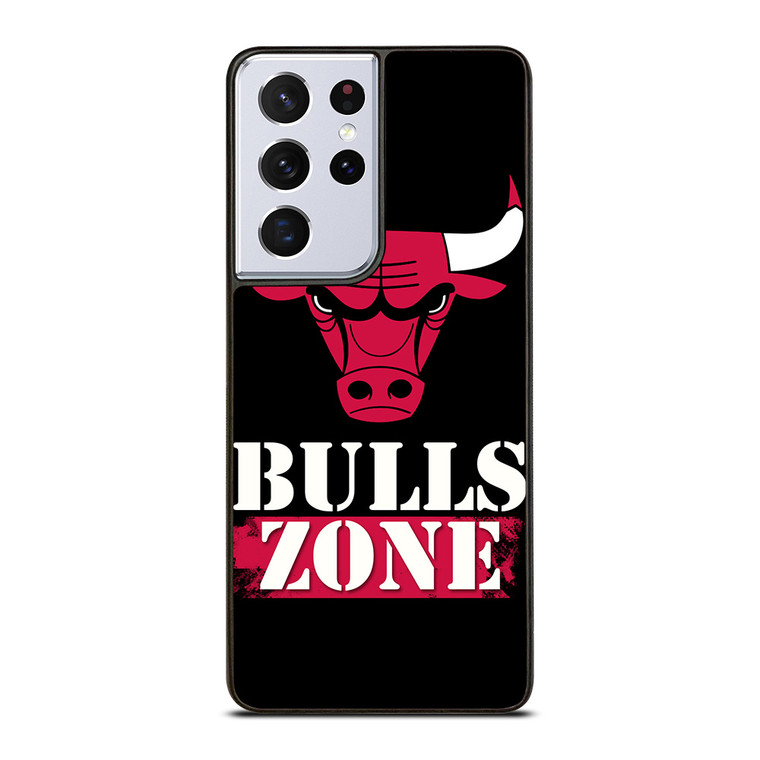 CHICAGO BULLS FANS ZONE Samsung Galaxy S21 Ultra Case Cover
