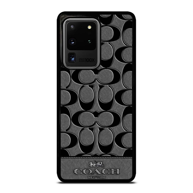 COACH NEW YORK GREY Samsung Galaxy S20 Ultra Case Cover