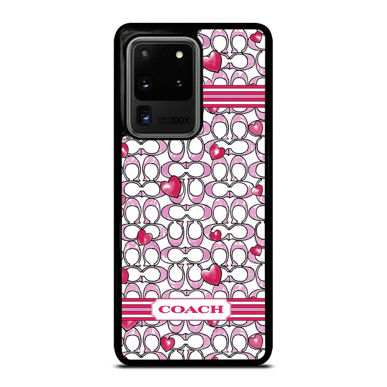 COACH NEW YORK LOVE Samsung Galaxy S20 Ultra Case Cover