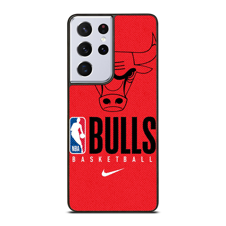 CHICAGO BULLS NBA BASKETBALL LOGO Samsung Galaxy S21 Ultra Case Cover