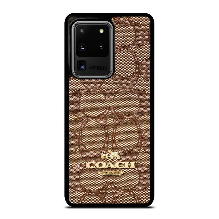 COACH NEW YORK PATTERN Samsung Galaxy S20 Ultra Case Cover