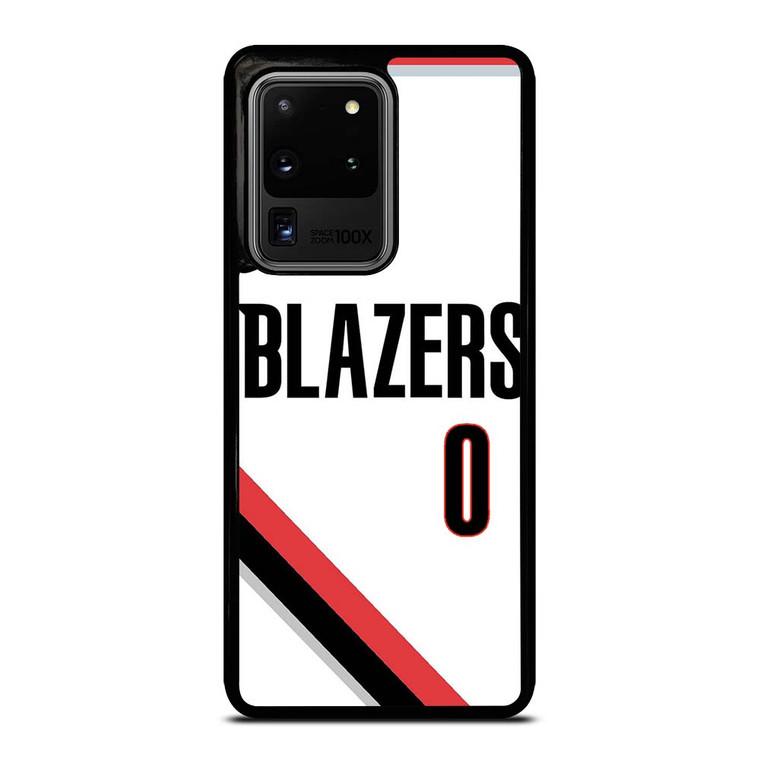 DAMIAN LILLARD PORTLAND TRAIL BLAZERS WHITE Samsung Galaxy S20 Ultra Case Cover