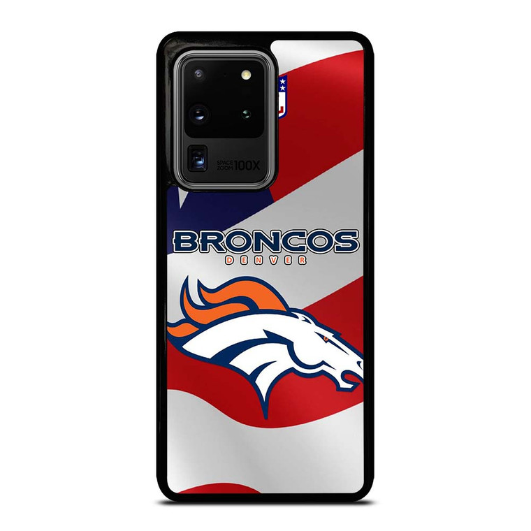 DENVER BRONCOS LOGO FOOTBALL Samsung Galaxy S20 Ultra Case Cover
