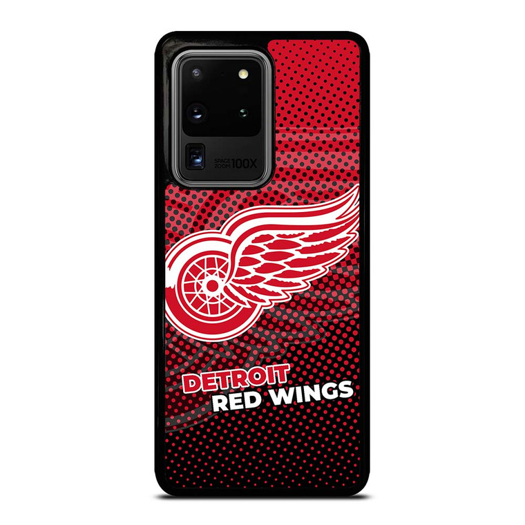 DETROIT RED WINGS HALFTONE EFFECT Samsung Galaxy S20 Ultra Case Cover