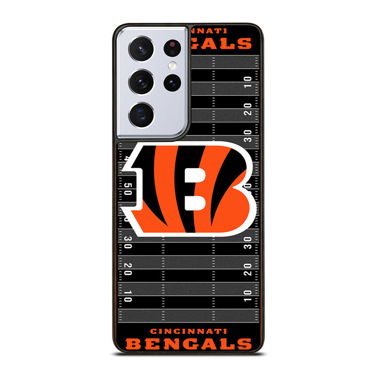 CINCINNATI BENGALS FOOTBALL FIELD Samsung Galaxy S21 Ultra Case Cover