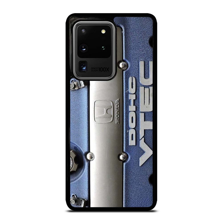 DOHC VTEC HONDA ENGINE BLUE Samsung Galaxy S20 Ultra Case Cover