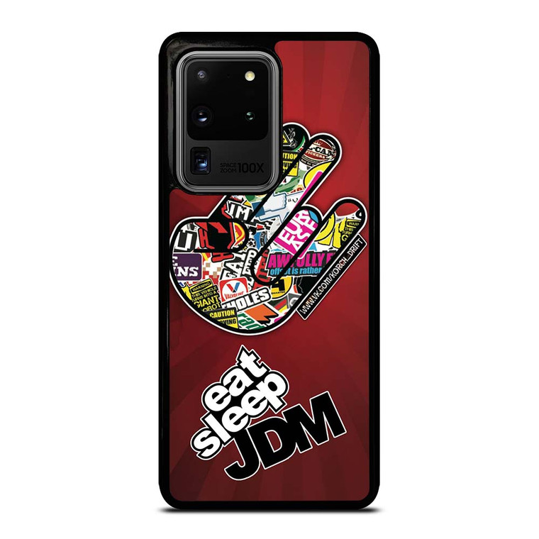 EAT SLEEP JDM LOGO Samsung Galaxy S20 Ultra Case Cover