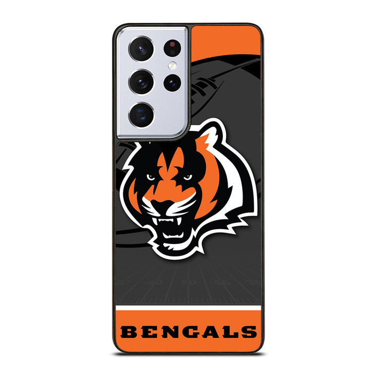 CINCINNATI BENGALS NFL TEAM Samsung Galaxy S21 Ultra Case Cover CINCINNATI BENGALS NFL TEAM Samsung Galaxy S21 Ultra Case Cover