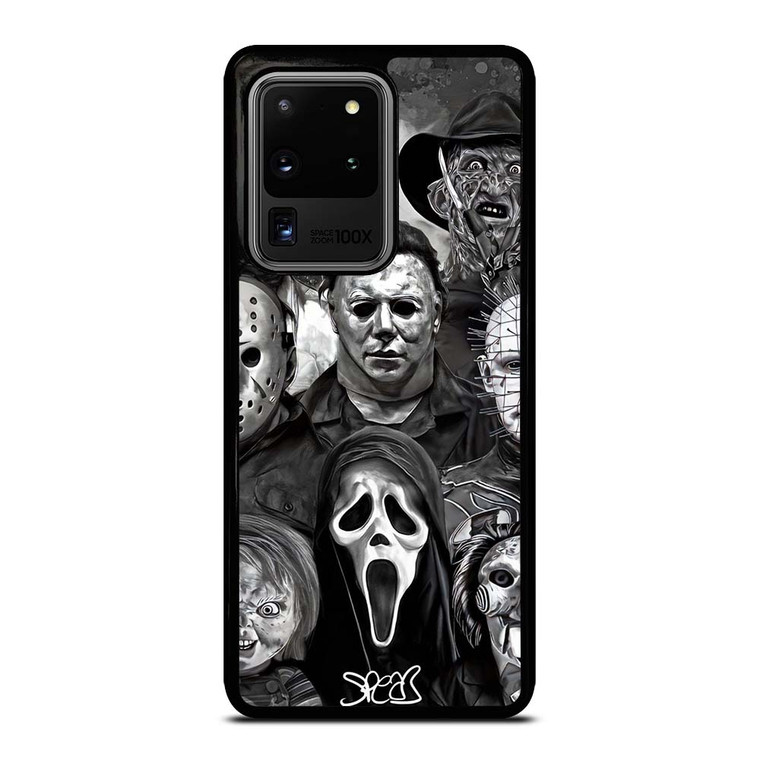 FAMOUS HORROR COLLAGE Samsung Galaxy S20 Ultra Case Cover