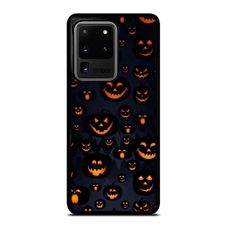 GHOST FACE HALLOWEN PATTERN Samsung Galaxy S20 Ultra Case Cover