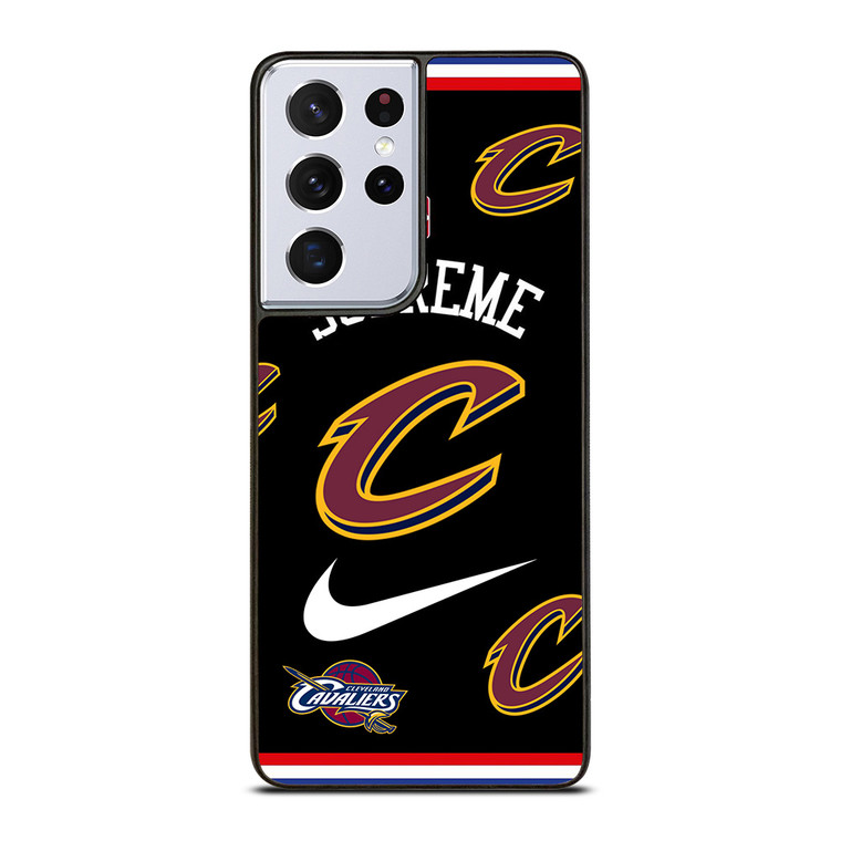 CLEVELAND CAVALIERS NBA X SUPREME NIKE Samsung Galaxy S21 Ultra Case Cover