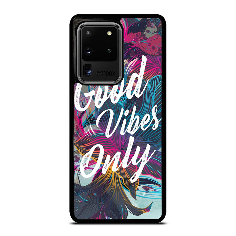 GOOD VIBES ONLY VINTAGE Samsung Galaxy S20 Ultra Case Cover