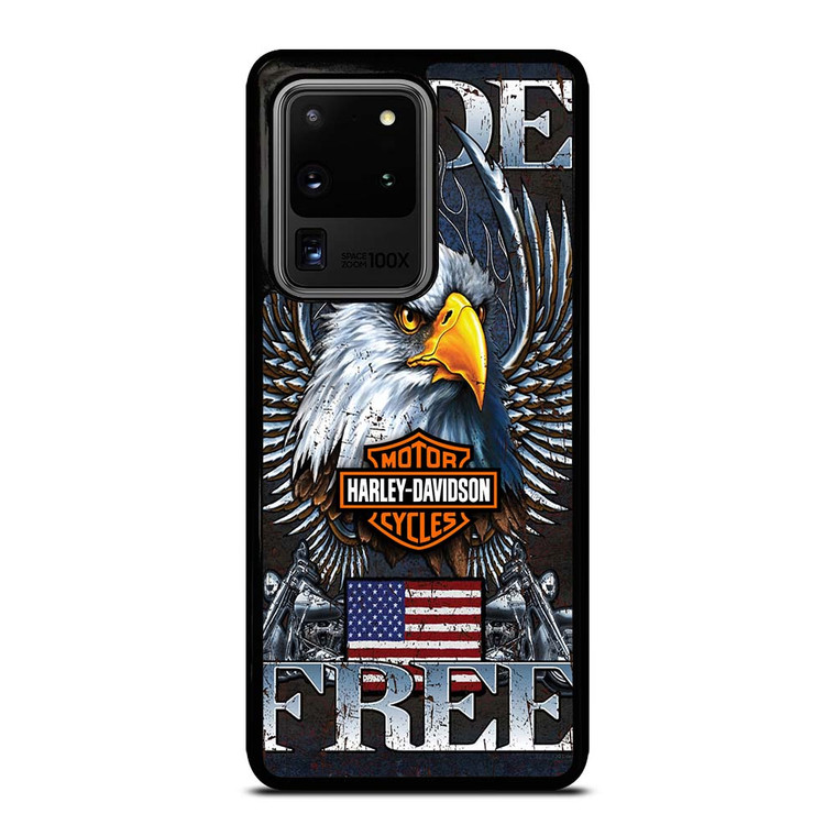 HARLEY DAVIDSON FREE RIDE EAGLE Samsung Galaxy S20 Ultra Case Cover