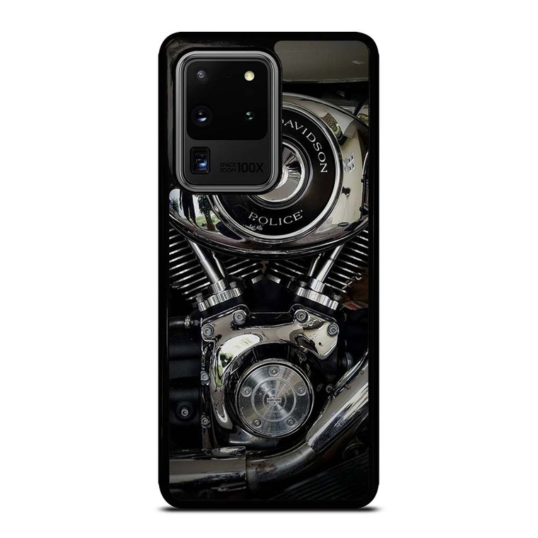 HARLEY DAVIDSON POLICE ENGINE Samsung Galaxy S20 Ultra Case Cover
