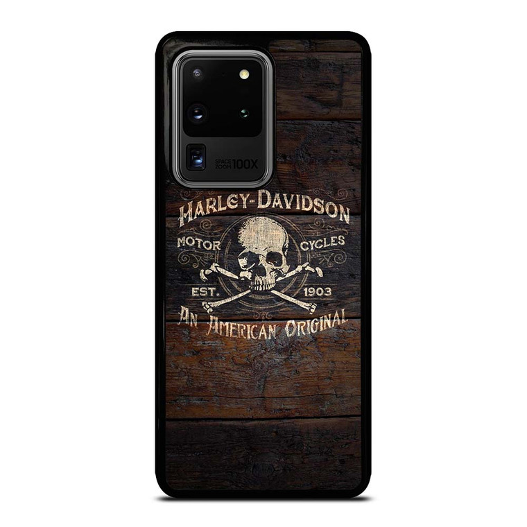 HARLEY RIDE WOOD Samsung Galaxy S20 Ultra Case Cover