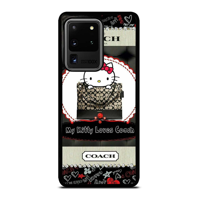 HELLO KITTY LOVES COACH Samsung Galaxy S20 Ultra Case Cover