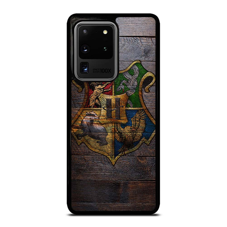 HOGWARTS HARRY POTTER WOODEN LOGO Samsung Galaxy S20 Ultra Case Cover