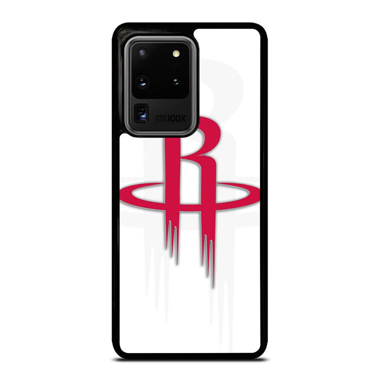 HOUSTON ROCKETS WHITE LOGO Samsung Galaxy S20 Ultra Case Cover