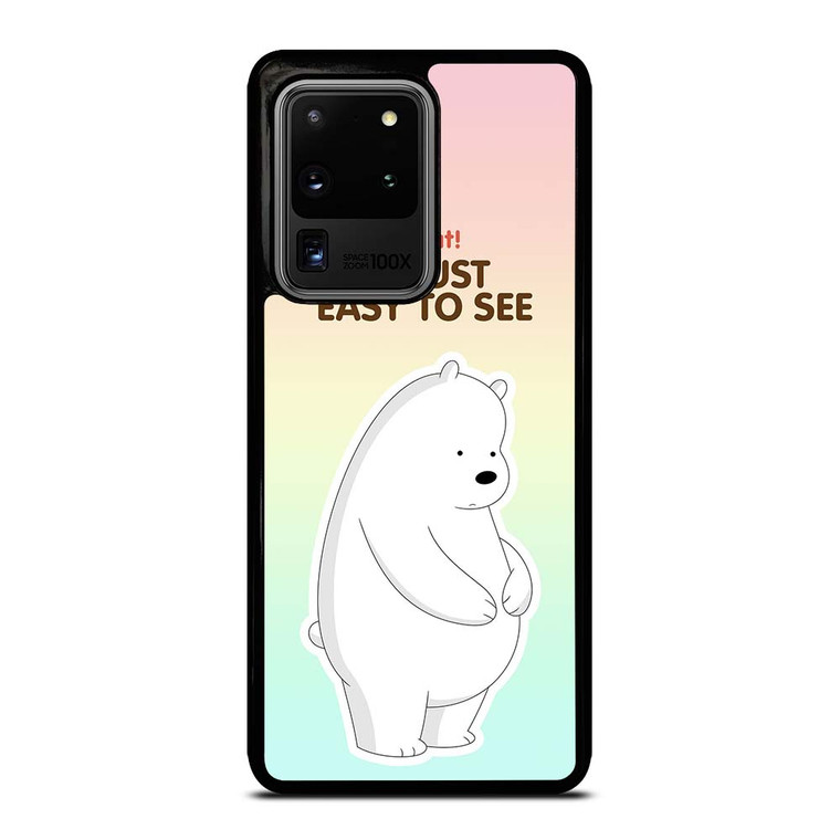 ICE BEAR WE BARE BEARS CARTOON Samsung Galaxy S20 Ultra Case Cover