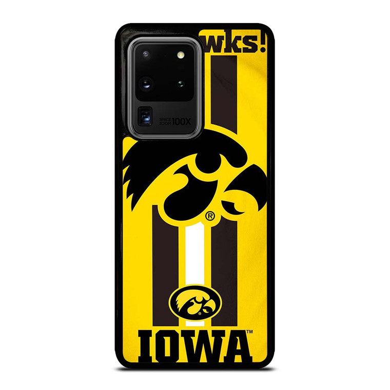 IOWA HAWKEYES FLAG Samsung Galaxy S20 Ultra Case Cover